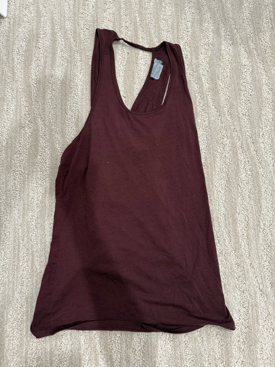 Athleta Tops - Athleta Deep Burgundy Racerback Tank